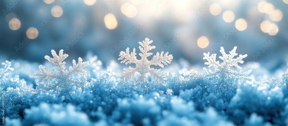 Poster perfect snowflake macro