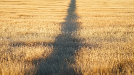 Evening Shadows in a Quiet Meadow, soft twilight enveloping the landscape, gentle hues blending into the horizon, serene ambiance inviting contemplation and tranquility