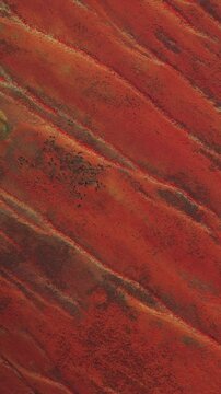 Aerial bird's eye view of the Simpson Desert Northern Territory. Australia