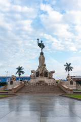 Obraz premium monument to peter the great Trujillo Perú
