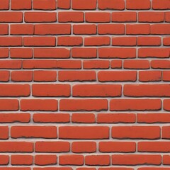 Obraz premium red brick wall background
