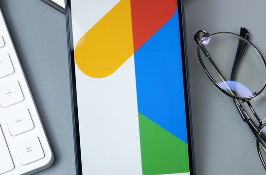 New York, USA - 30 August 2024: Google One Logo on Phone Screen, Company Icon on Display