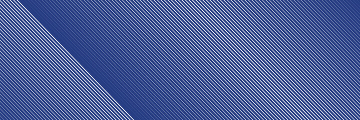 Obraz premium Modern abstract blue background with glowing geometric lines. Blue gradient hexagon shape design. Vector illustration.