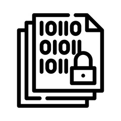 secure data line icon