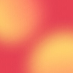 Red and yellow abstract gradient background. Noise grain grainy mesh texture