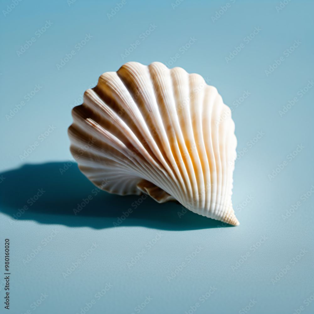 Wall mural White Shell