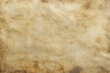 Aged and Wrinkled Tan Paper Texture