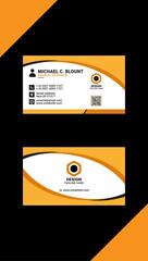 Elegant Golden Business Card Template