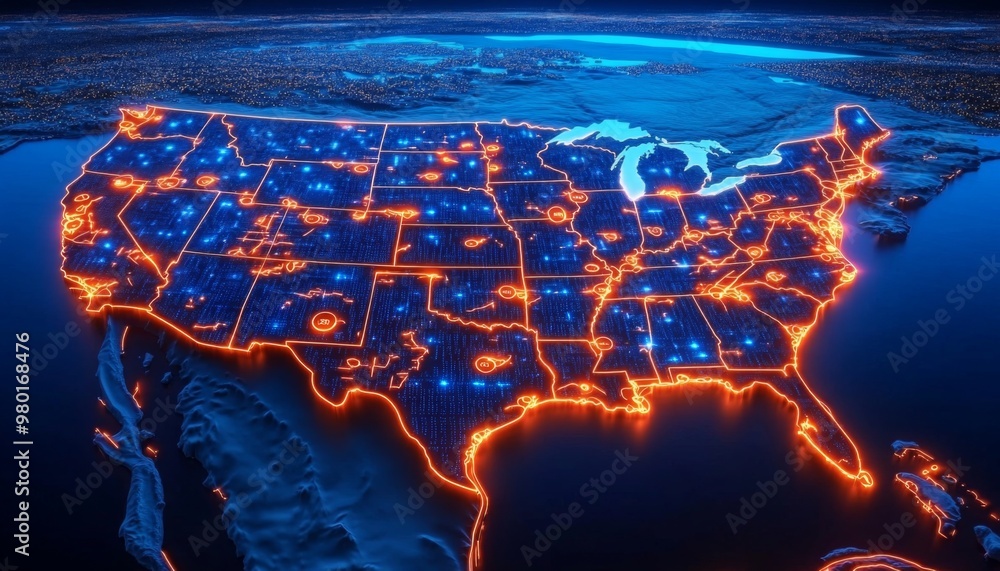 Poster enhancing security: encrypting key communication routes in the usa