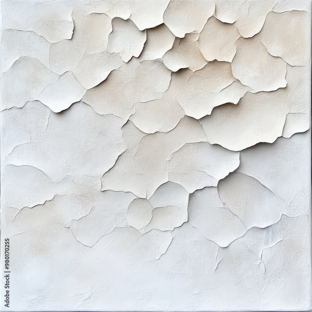 Poster textured white background with abstract layers, perfect for modern design themes and artistic projec