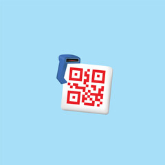 3D barcode icon