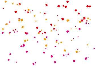 カラフルな紙吹雪の背景素材