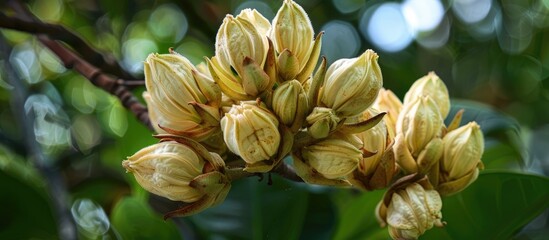 Parkia Speciosa Is A Perennial Plant With A Bouquet Of Pods At The End Of The Branch And Popularly Eating Seeds But The Seeds Have A Very Strong Smell