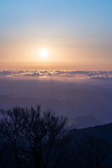 大台ヶ原の日の出