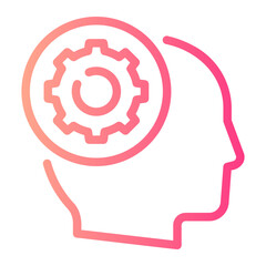 mental gradient icon