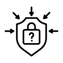 Cybersecurity Testing Icon