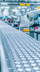 State-of-the-Art Pharmaceutical Facility with Robotic Retrieval System for Vial Storage