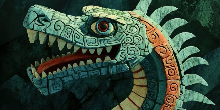 3d animated kukulkan