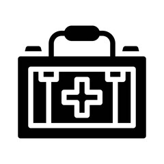 emergency glyph icon