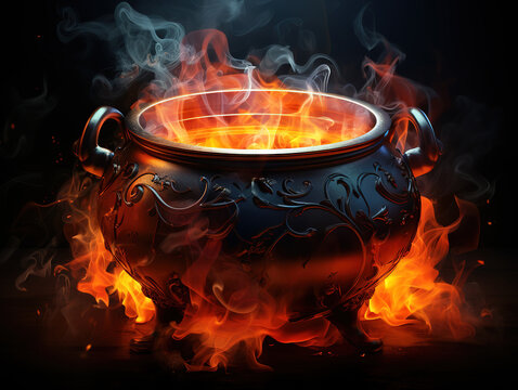 Gorgious Hand drawn flat halloween illustration