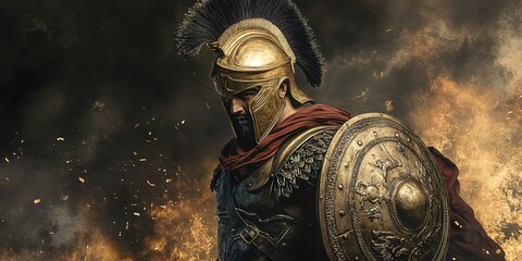 achilles - greek legendary warrior