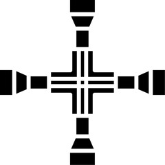Cross Wrench Icon