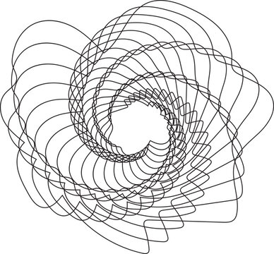 recommend clip art: black and white abstract swirl
