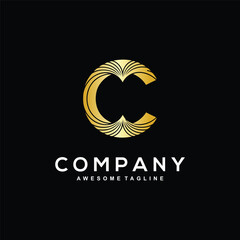 Obraz premium Letter C logo design