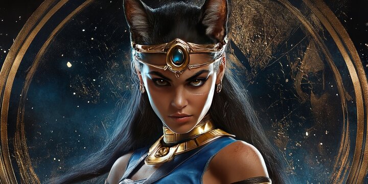 bastet - egyptian cat goddess