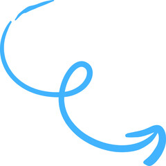 Brush Hand Drawn Arrow