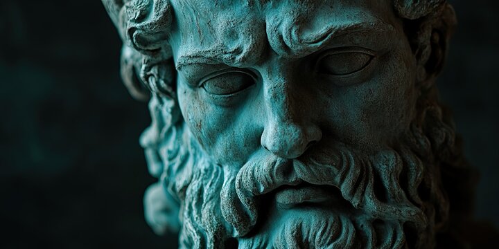 Statue of janus Roman God