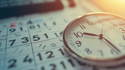 Clock and Calendar: Time Management and Organization