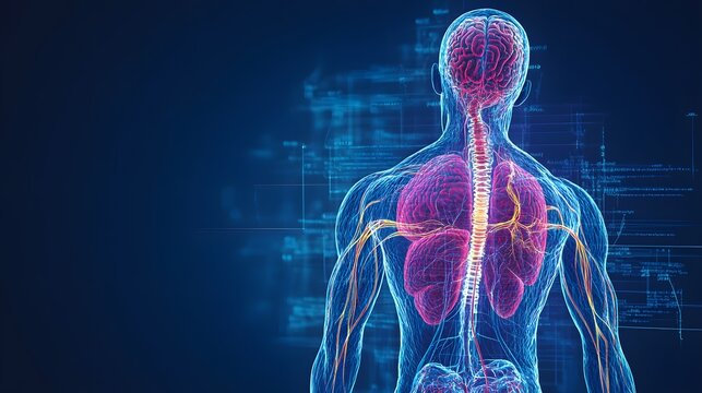 53. Detailed illustration of the autonomic nervous system is influence on the cardiovascular system