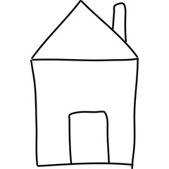 Hand Drawn House