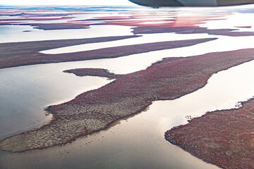 Ariel view over the barrens