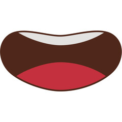 Flat Mouth Animation