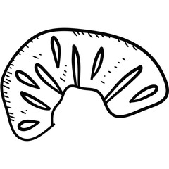 Pizza Ingredients Hand Drawn