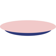 Flat Saucer Vector