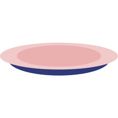 Flat Saucer Vector