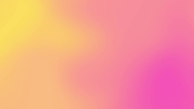 Yellow mustard and salmon pink pastel color gradient seamless motion background