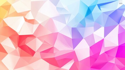 Obraz premium Explore a vibrant vector abstract background filled with dynamic geometric triangles for a modern touch.