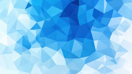 Obraz premium Explore a modern, abstract blue polygonal background with fun textures, perfect for any creative design project.