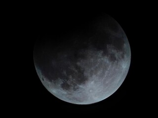 Partial Lunar Eclipse Moon in North America 2024