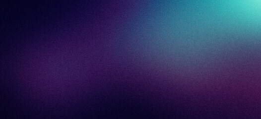 Abstract color gradient noise texture banner, grainy gradient background