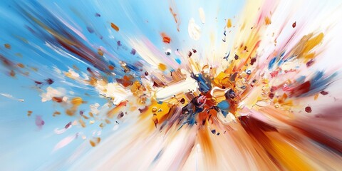 Abstract Expressionism Action Painting Spherical Perspective