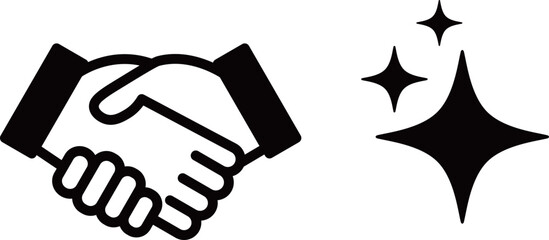 握手　アイコン