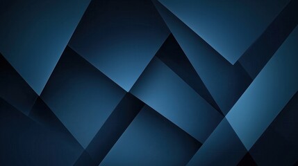 Obraz premium A blue background with a lot of squares and triangles. The squares are of different sizes and the triangles are of different angles