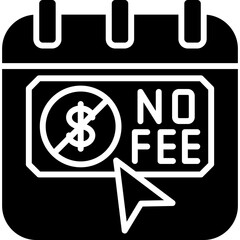 No Fee Icon