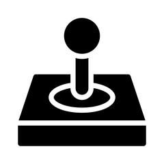 joystick glyph icon