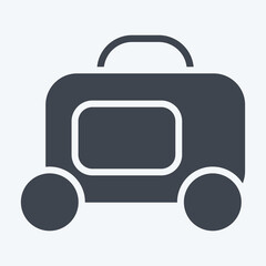 Icon Soap. related to Hygiene symbol. glyph style. simple design illustration